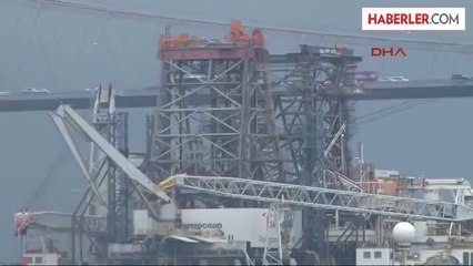 Dev Platform Geçiyor, Boğaz Gemi Trafiğine Kapatıldı