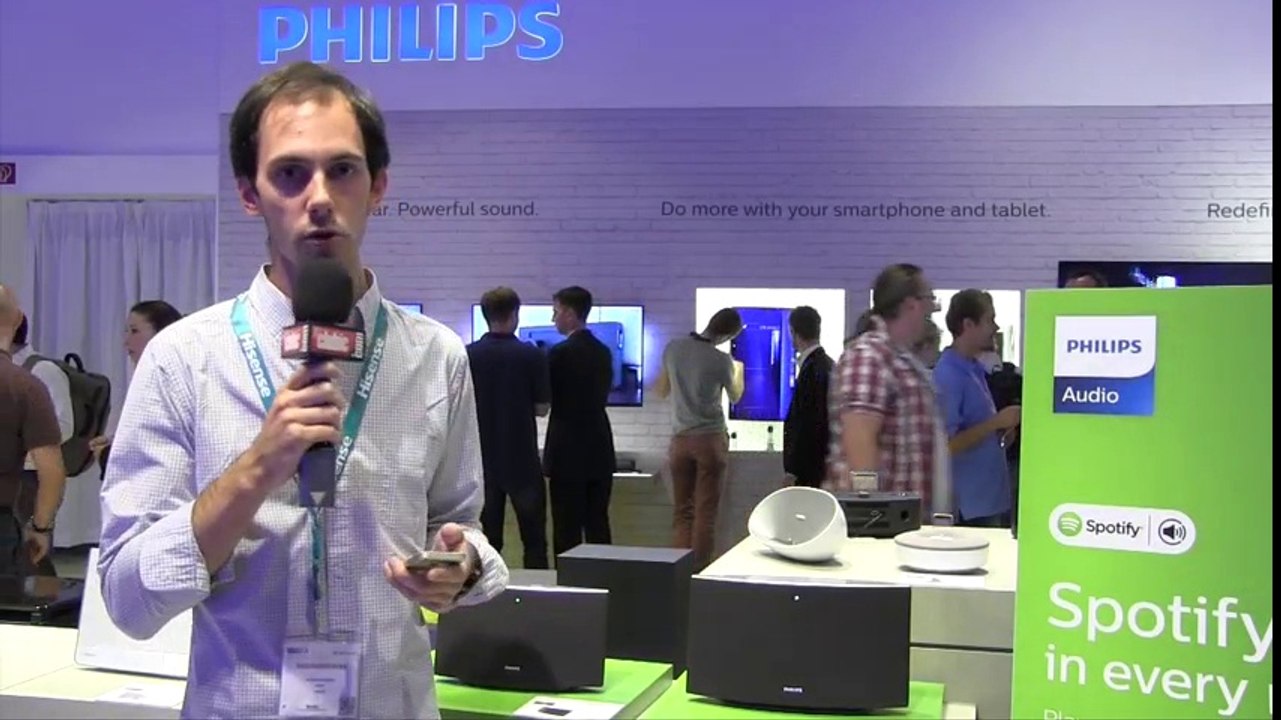 IFA 2014 : Philips lance un système multi-pièces Spotify Connect abordable