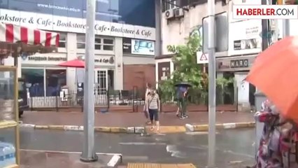 İstanbul Yağmura Teslim Oldu