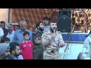 كلمة للشيخ زهران علوش ألقاها على جرحى المجاهدين