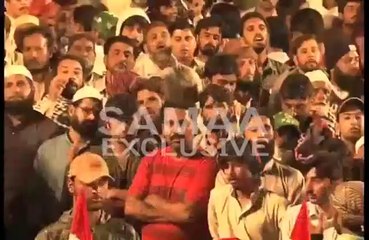 Lol Dr. Tahir Ul Qadri Got Hyper At Sound System