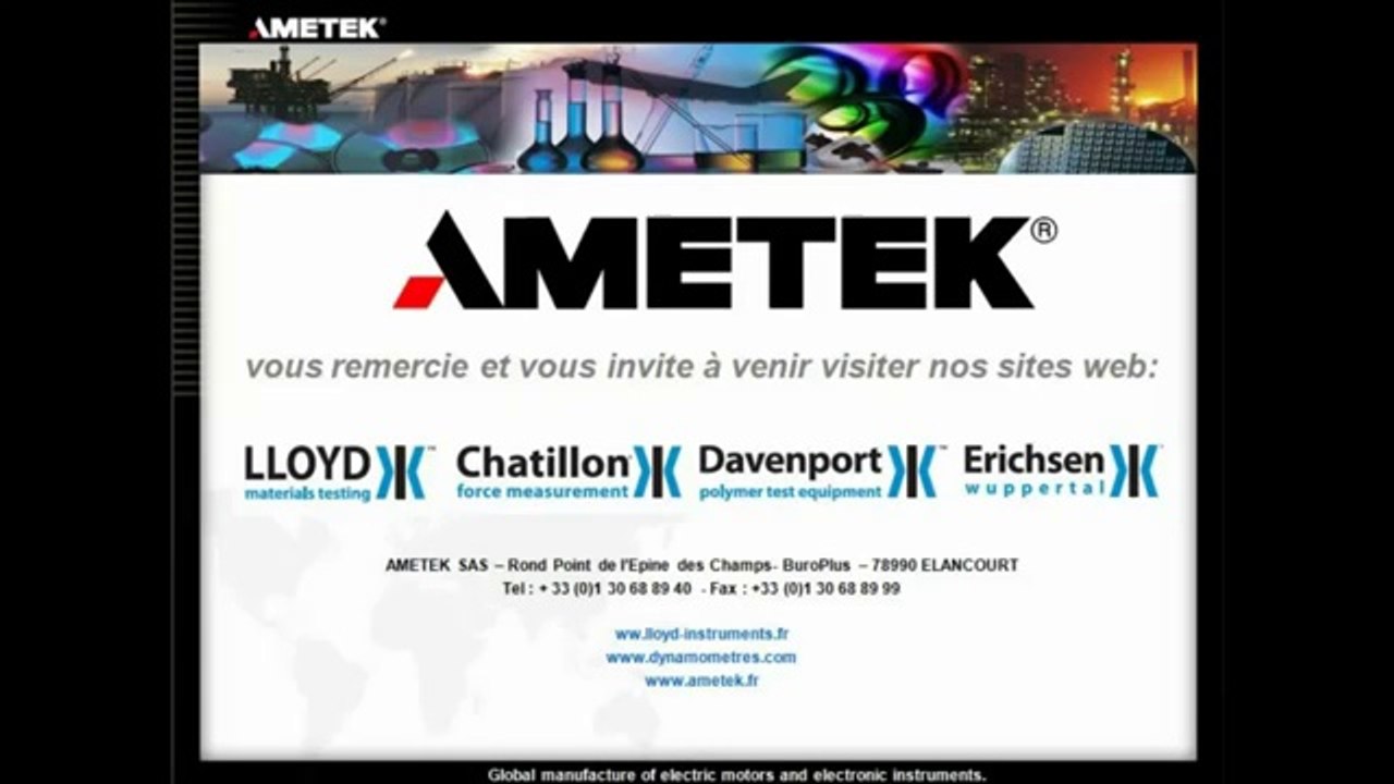 Chatillon Dynamomètre Dfe Pour Tests De Pelage Avec Mesure Moyenne Et Peak