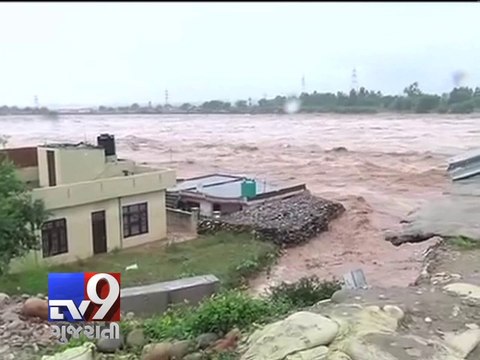 Rajnath Singh visits flood-hit Jammu and Kashmir - Tv9 Gujarati