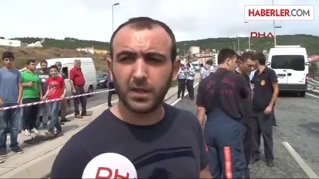 Çöp Kamyonu Caddeyi Savaş Alanına Çevirdi