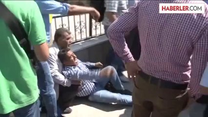 İzinsiz yürüyüşe müdahale