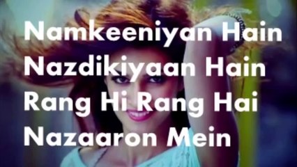Heropanti - Raat Bhar Lyrics