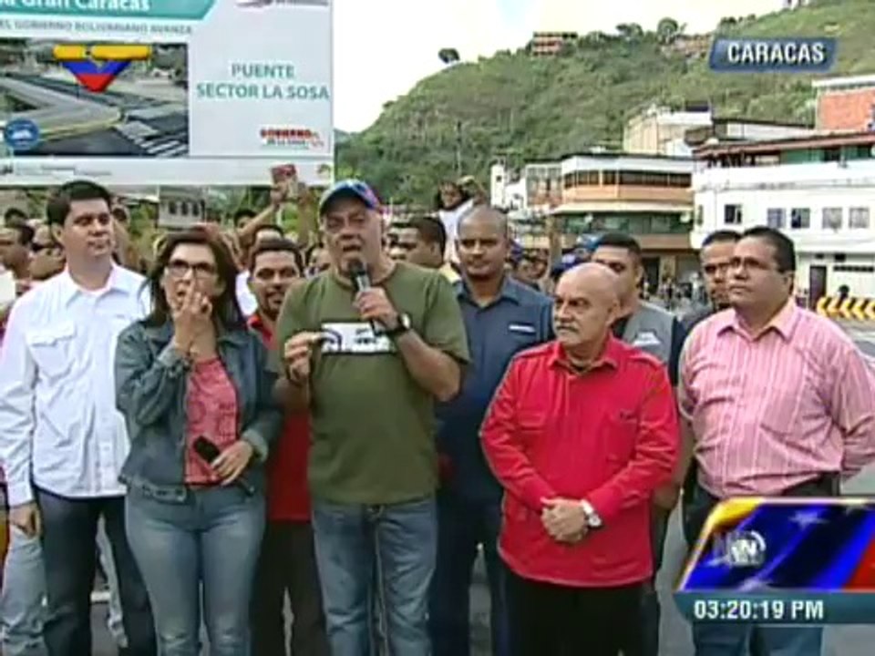 (Vídeo) Gobierno Nacional inauguró puente La Sosa en Macarao