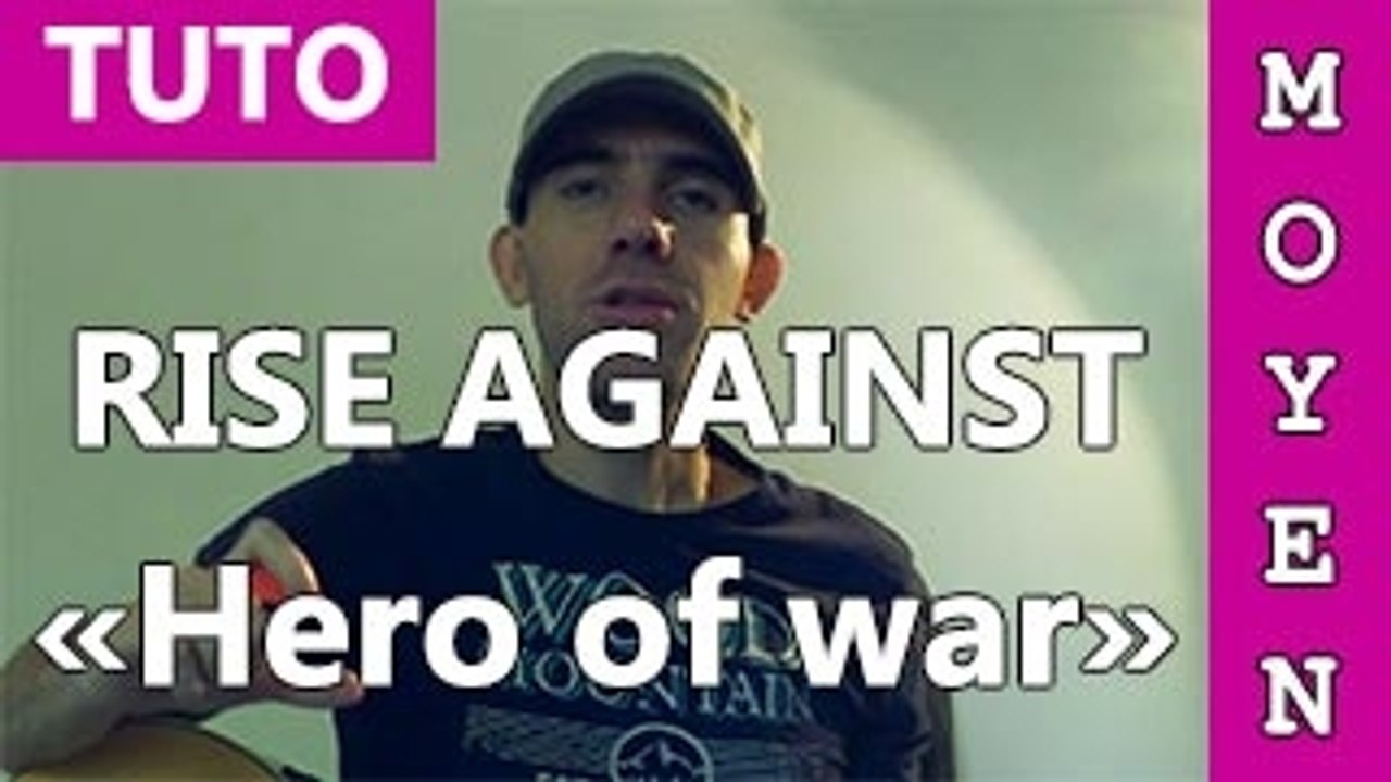 Rise against - Hero of war - Cours Guitare