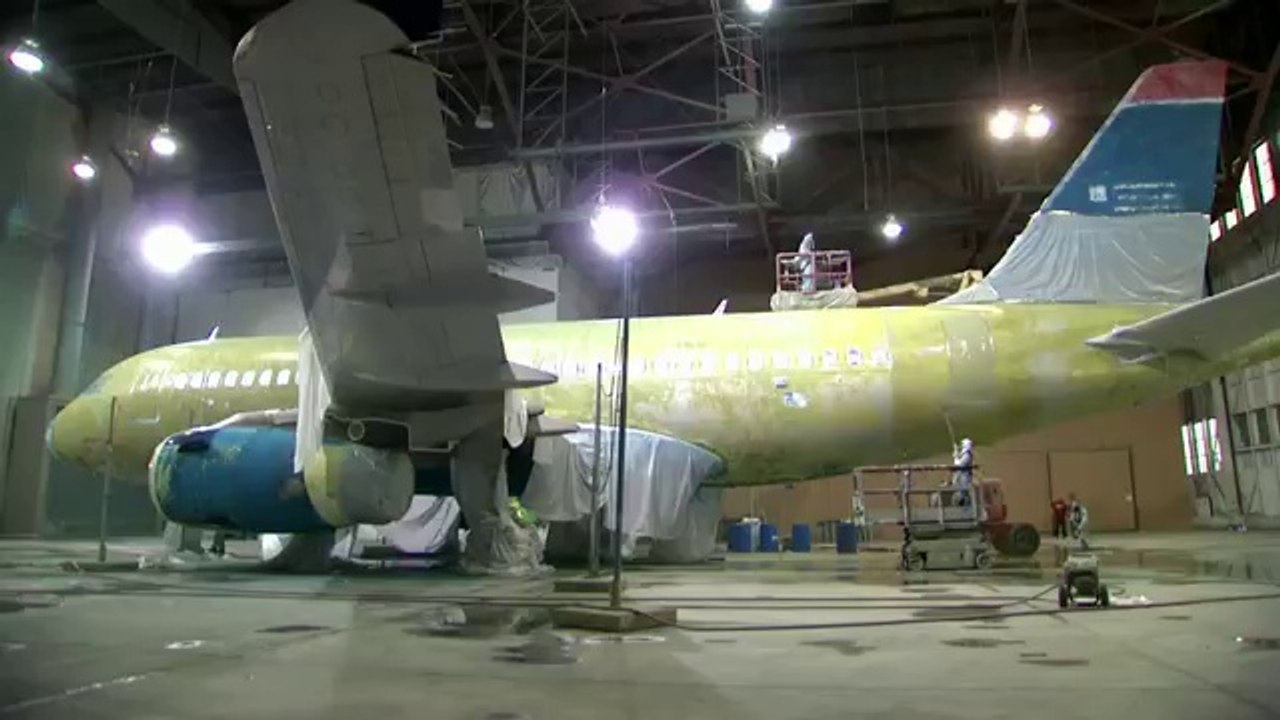 Timelapse Of Us Airways Aircraft Painted In New American Airlines Livery