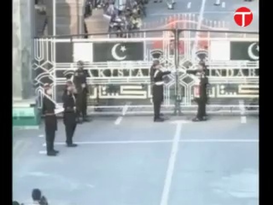 Wagah border ceremony - September 6, 2014