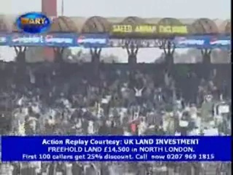 AFRIDI 4 Sixes In 4 Balls
