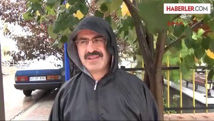 Edirne'de Sağanak Yağmur Etkili Oldu