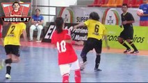 1ª parte supertaça de futsal feminino golos