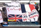 Francia: inmigrantes africanos protestan contra abusos policiales