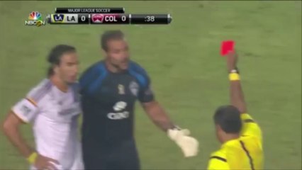 Un gardien exclu après 30 secondes de jeu en MLS !