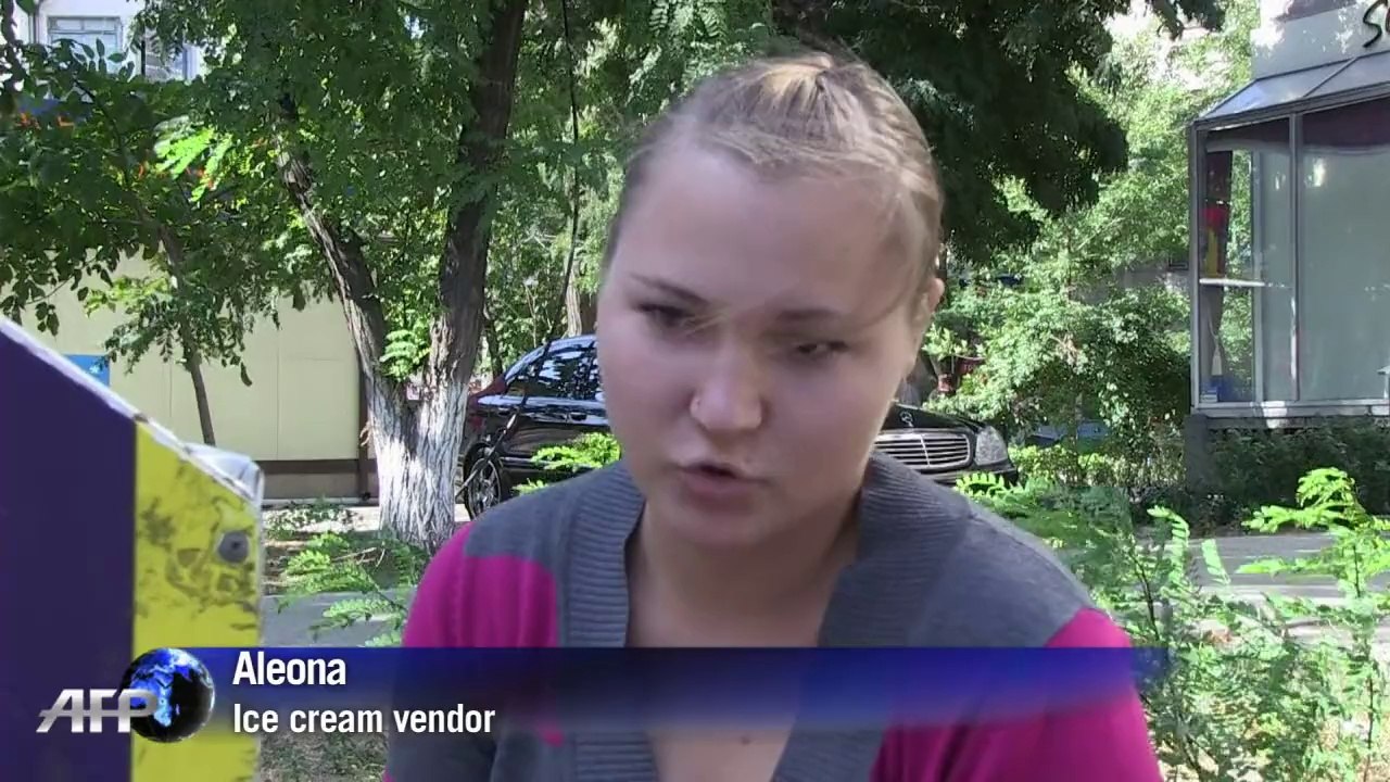 People in Mariupol react to ceasefire