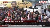 Başbakan Ahmet Davutoğlu Konya'da İlk Mitingini Yaptı