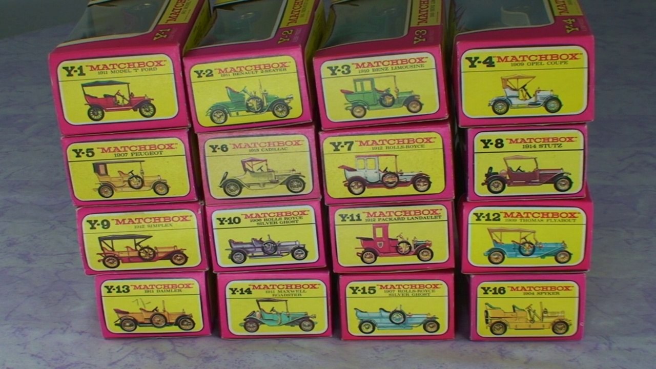 Great Old Toy Car Collection