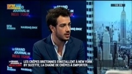 By Suzette, la chaîne de crêpes à emporter: Guillaume Blanchard, dans Le Grand Journal de New York – 06/09 3/4