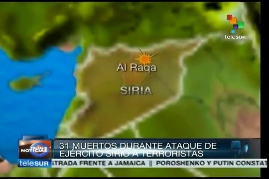 Chocan mercenarios y ejército de Siria; 31 muertos en Al-Raqá