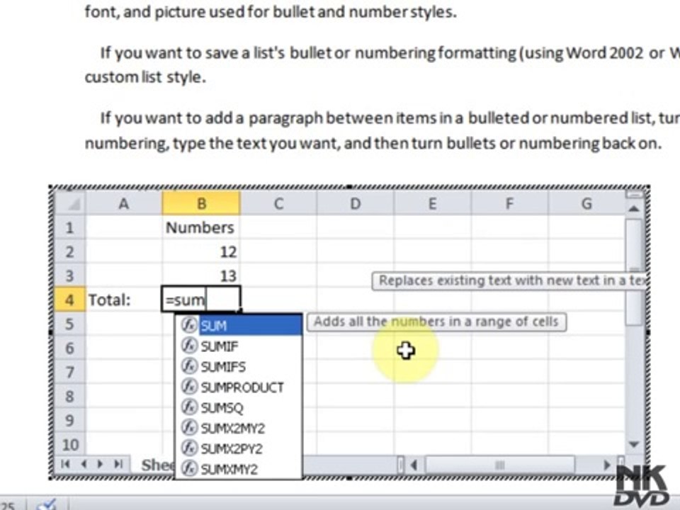 jhon vid Excel Spreadsheet (Microsoft Office Word 2007 2010 Tutorial)(Urdu & Hindi) BY jhon hd
