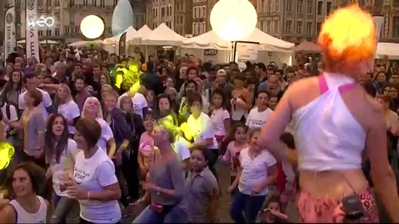 Braderie de Lille : Place au Nord : Zumba