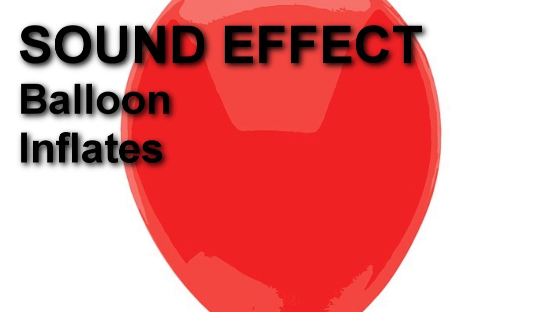 Balloon Inflating SOUND EFFECT - video Dailymotion