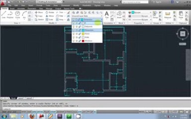 AutoCAD 2012 urdu tutorial part9 - Floorplan layout BY ARSHAD SAHIB