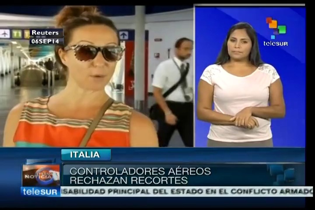 Altera vuelos desde y hacia Roma la huelga de los controladores aéreos