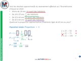 Exercice: Soustraction de fractions