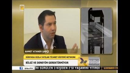 ÜLKE TV - Ahmet Ataner Şapçı Röportaj