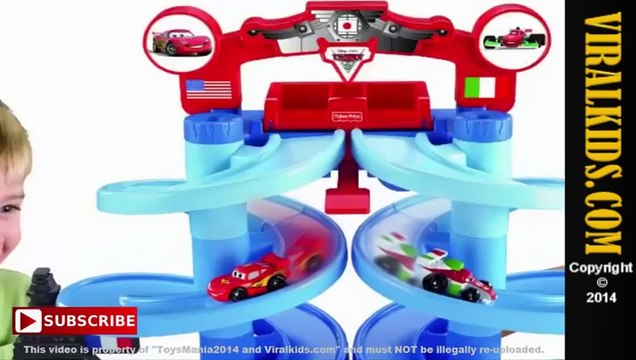 Fisher Price Disney Pixar Cars 2 Spiral Speedway Grand Prix - Toys Review