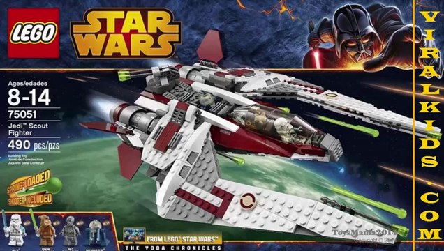 LEGO Star Wars Jedi Scout Fighter 75051 Toys Review (1)