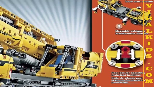 LEGO Technic Mobile Crane MK II 42009 Toys Review (1)