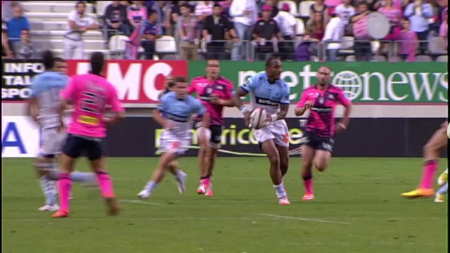 Stade Français-Bayonne: Essai Scott Spedding (BAY) - J4 - Saison 2014/2015