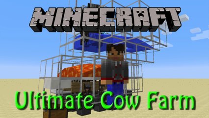 Minecraft: Ultimate Cow Farm Tutorial