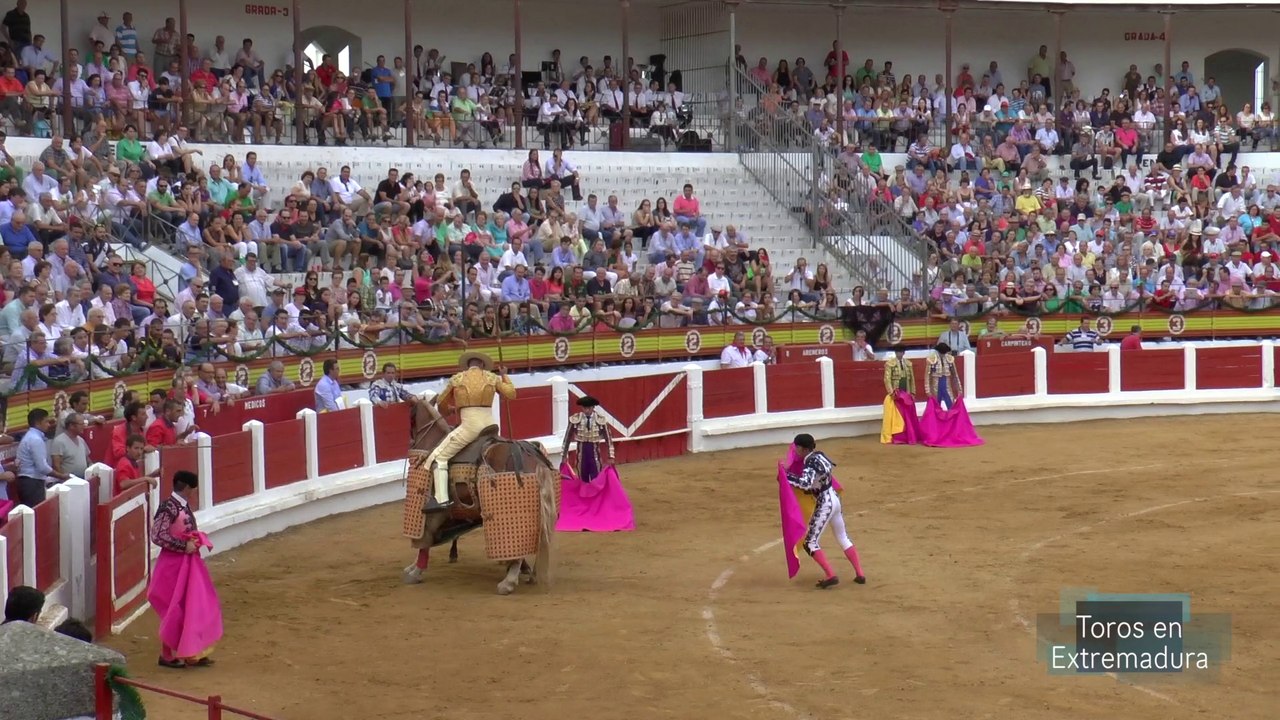 Toros en Mérida Juan Mora Ferrera y Talavante 1