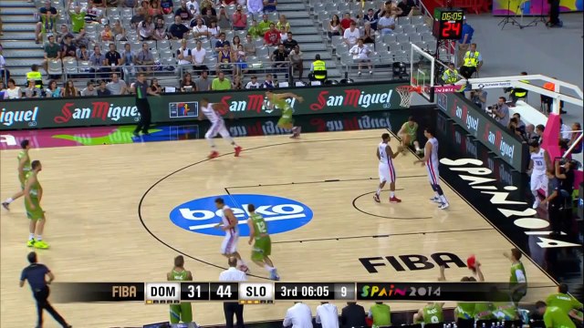 Dominican Republic v Slovenia - Best Shot - 2014 FIBA Basketball World Cup