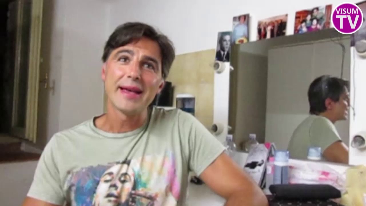 Beppe Convertini con 'Vico Sirene' al Todi Festival 2014