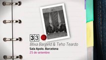 TV3 - 33 recomana - Blixa Bargeld & Teho Teardo. Sala Apolo. Barcelona