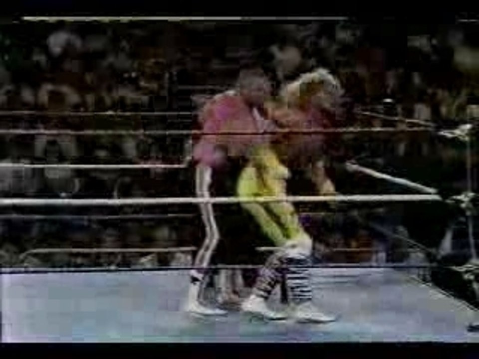 WWF Hart Foundation VS The Rockers 1990 video Dailymotion