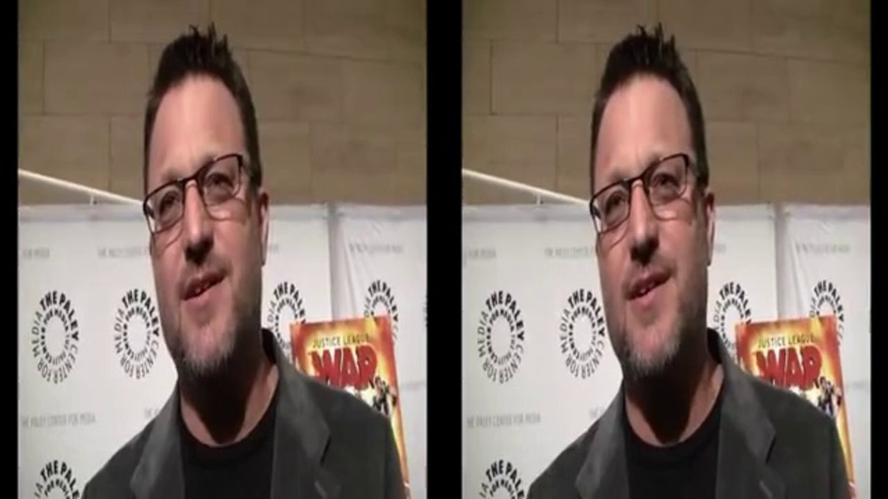 JUSTICE LEAGUE WAR - STEVE BLUM (DARKSEID) interview by Rennie Cowan.