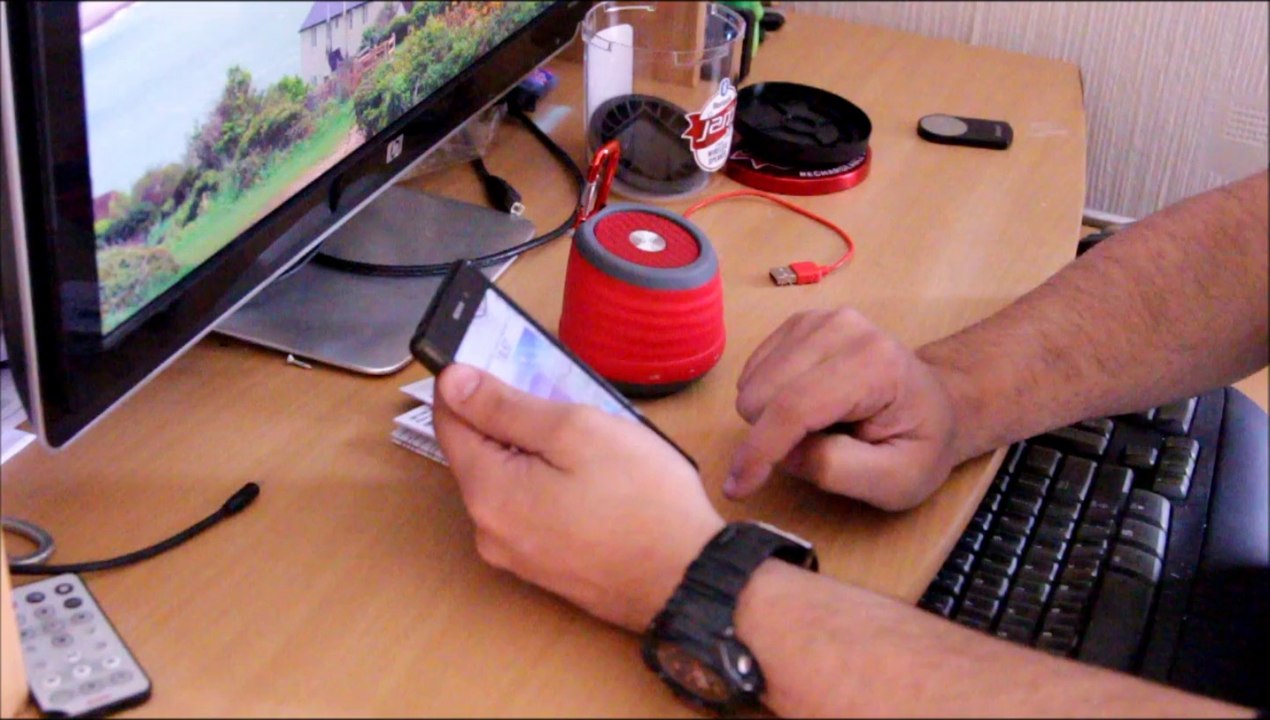 HMDX Jam XT Bluetooth Speaker Demo and Review