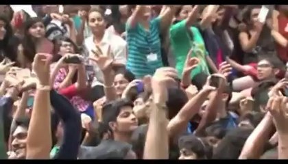 Parineeti, Aditya have fun with students