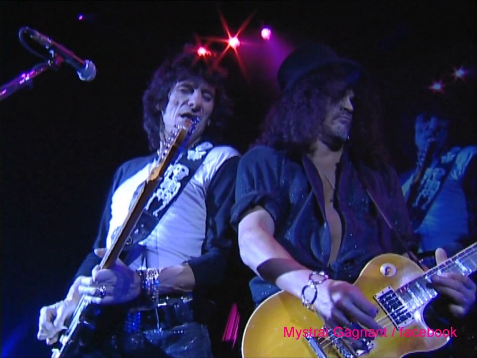 Ronnie Wood & Slash live part2 (stay with me, testify) HD