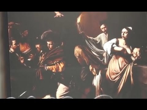 Napoli - La tela del Caravaggio all'Expo, è protesta (06.09.14)