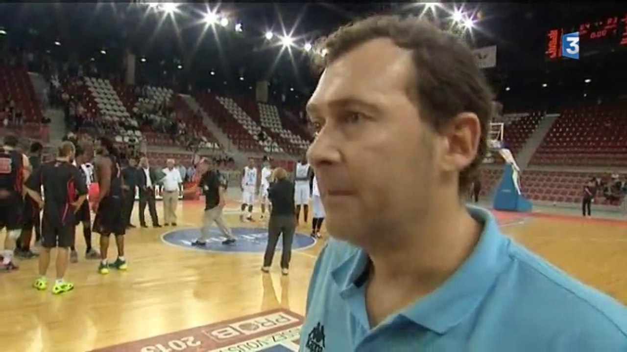 Basket : interview de l'entraineur du SPO Rouen, Christophe Denis