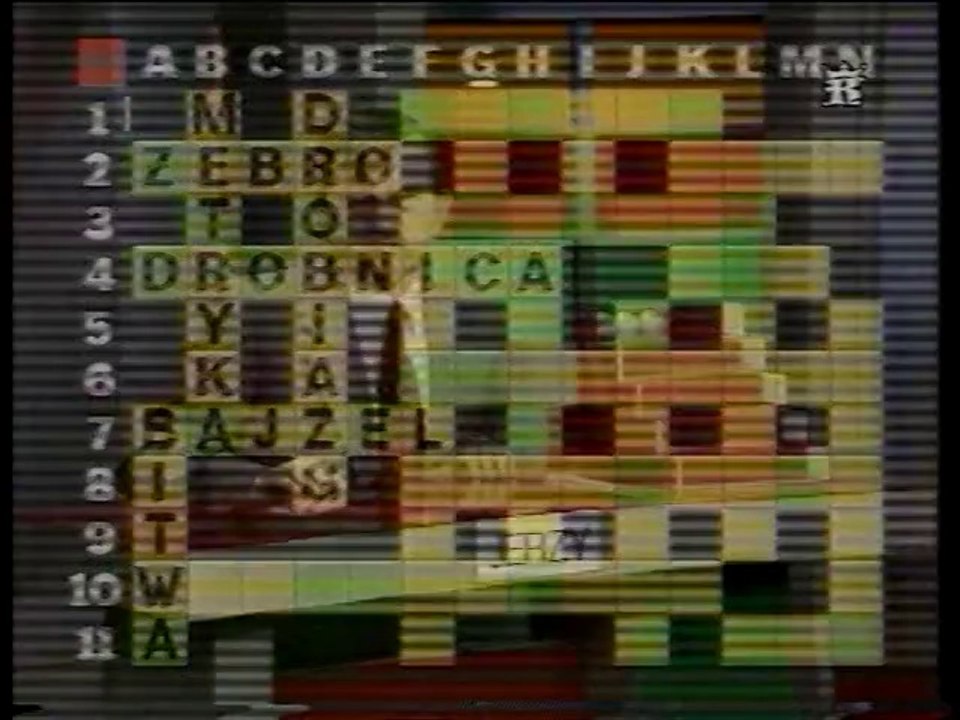 Krzyżówka Szczęścia 1995 - Grygiel, Dobrowolski