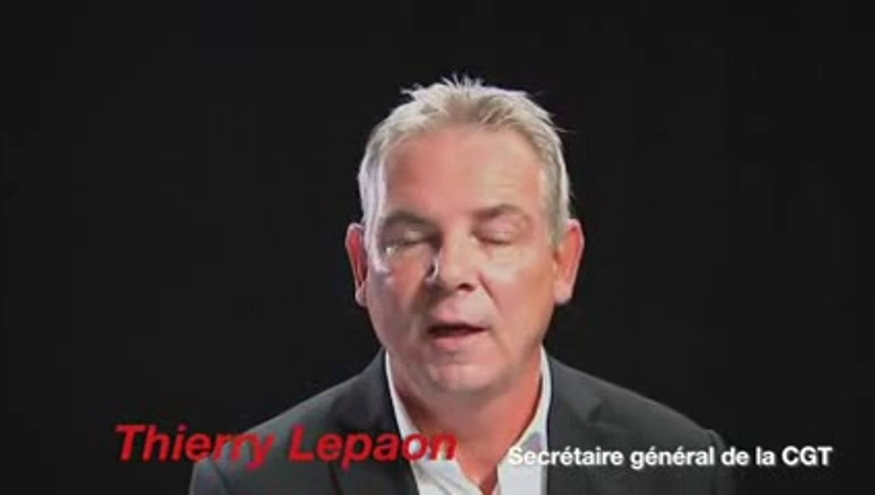 CGT Le gouvernement parle des chomeurs. pas du chomage