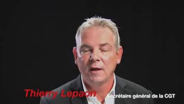 CGT Le gouvernement parle des chomeurs. pas du chomage